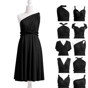 Black Multiway Infinity Dress